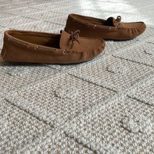 J. Crew leather loafers in great condition